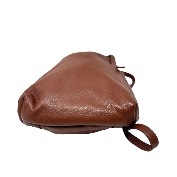 JPOurse & Cie kangaroo lightweight leather backpack in cinnamon - Picture 4 of 8